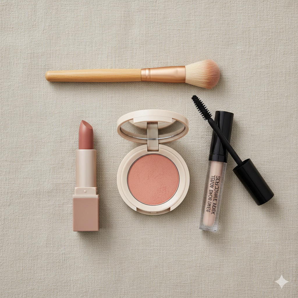 soft glam morning routine beauty steps